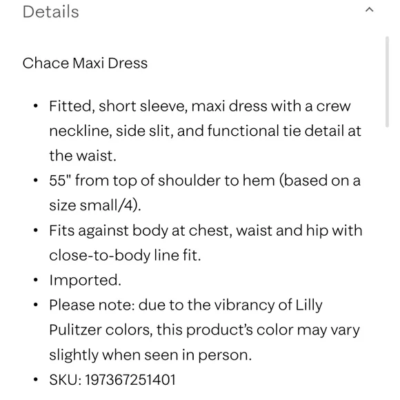 New Lilly Pulitzer Chace Maxi Dress - Picture 7 of 8